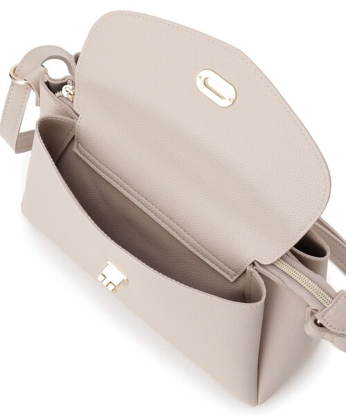 grove（グローブ）の「人間工学フラップ3層ショルダー（ショルダーバッグ・レディース・シルバー系その他/ライトグレー/ピンク系/ブラック・00）」の8枚目の写真