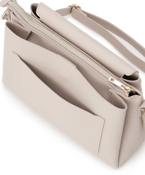 grove（グローブ）の「人間工学フラップ3層ショルダー（ショルダーバッグ・レディース・シルバー系その他/ライトグレー/ピンク系/ブラック・00）」の9枚目の写真