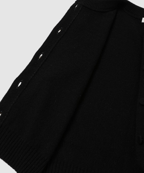 TAN（タン）の「TN25FW032（ニット/セーター・レディース・ブラック・ONE SIZE）」の5枚目の写真