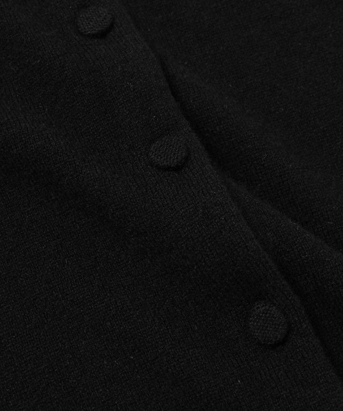 TAN（タン）の「TN25FW032（ニット/セーター・レディース・ブラック・ONE SIZE）」の6枚目の写真
