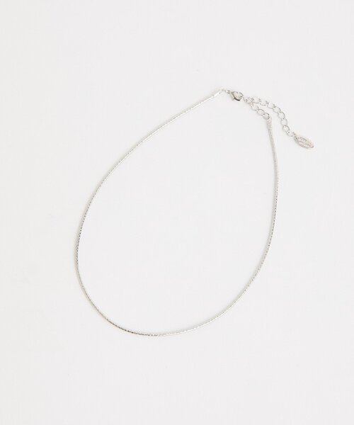 RIVE DROITE(リヴドロワ)の「【洗練された印象に】ワイヤーショートネックレス(ネックレス・レディース・シルバー/ゴールド・FREE)」の4枚目の写真