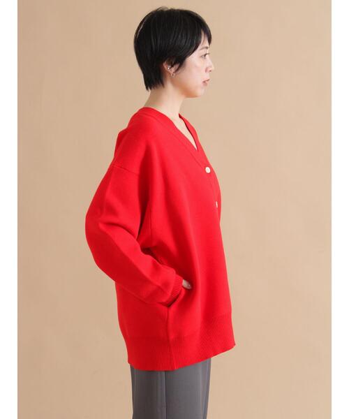 sm2rhythm（サマンサモスモスリズム）の「スポンジニットカーディガン（カーディガン/ボレロ・レディース・レッド/ブラック/ブルー・F）」の19枚目の写真