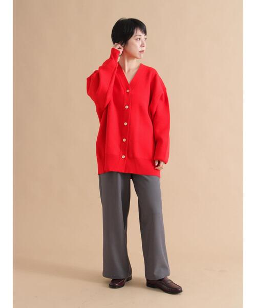 sm2rhythm（サマンサモスモスリズム）の「スポンジニットカーディガン（カーディガン/ボレロ・レディース・レッド/ブラック/ブルー・F）」の20枚目の写真