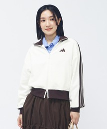 【美品】adidas シルバー ジップアップ ブルゾン adidas｜アディダスのブルゾン（ジップアップ）通販 - ZOZOTOWN