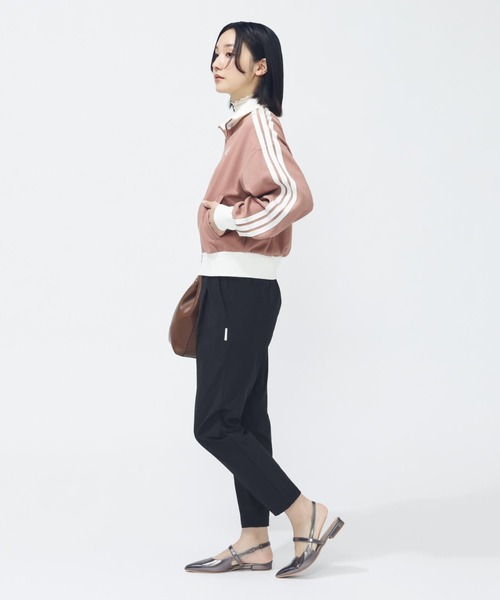adidas（アディダス）の「【adidas×アルペン限定モデル】アディダス adidas ワッフル ルーズフィット トラックトップ（ブルゾン・レディース・オフホワイト/スモークピンク・S/M/L/XL）」の6枚目の写真