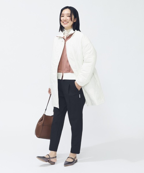 adidas（アディダス）の「【adidas×アルペン限定モデル】アディダス adidas ワッフル ルーズフィット トラックトップ（ブルゾン・レディース・オフホワイト/スモークピンク・S/M/L/XL）」の8枚目の写真