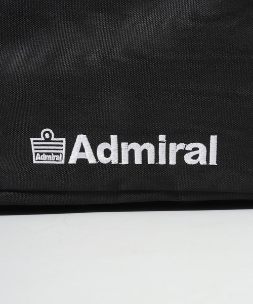 Admiral（アドミラル）の「Admiral エンブロロゴ横ショルダーバッグ（ショルダーバッグ・メンズ・ブラック×ブラック/ブラック×ホワイト・FREE）」の6枚目の写真