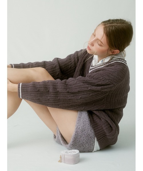 セール】ケーブルニットセットアップ（ルームウェア/パジャマ