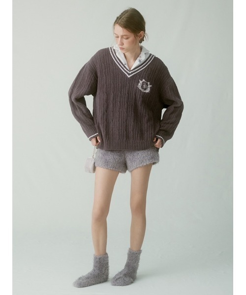 ケーブルニットセットアップ（ルームウェア/パジャマ）｜SNIDEL HOME