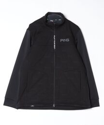 美品 新品 PING ピン NEWストレッチ2WAY ブルゾン アウター3L PING APPAREL】2WAYハイブリッド中綿スニードブルゾン