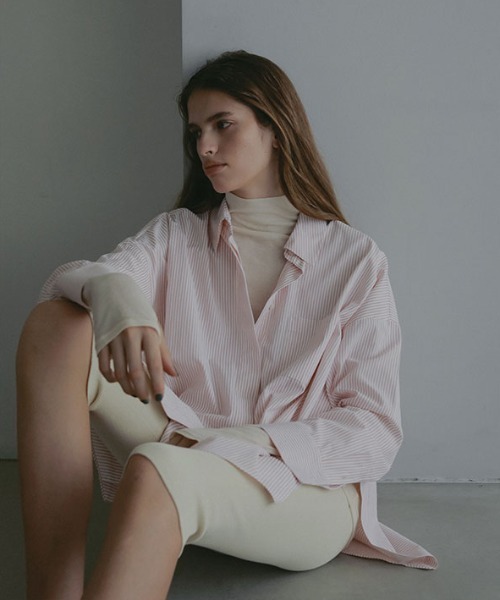 セール】バーサタイルハイネックシアーロンTee（Tシャツ/カットソー