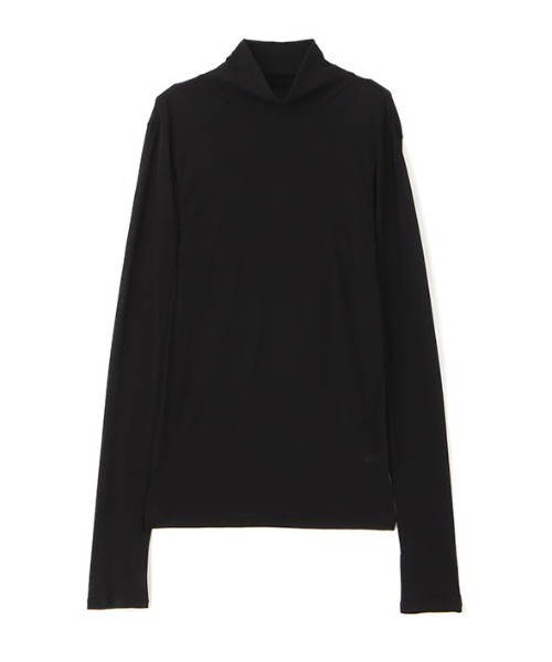 ETRE TOKYO（エトレトウキョウ）の「バーサタイルハイネックシアーロンTee（Tシャツ/カットソー・レディース・ブラック/ブラウン/アイボリー/グリーン/イエロー・FREE）」の15枚目の写真