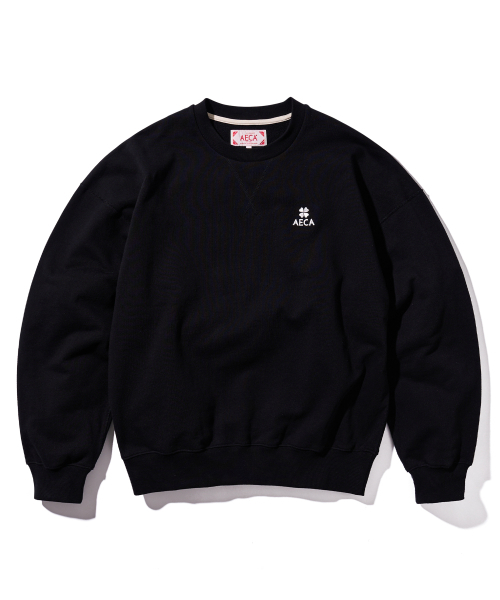 AECA(エイカ)の「EVERYDAY AECA CLOVER SWEAT SHIRTS-BLACK(スウェット・レディース・その他・MEDIUM/LARGE/W/X-LARGE)」の1枚目の写真