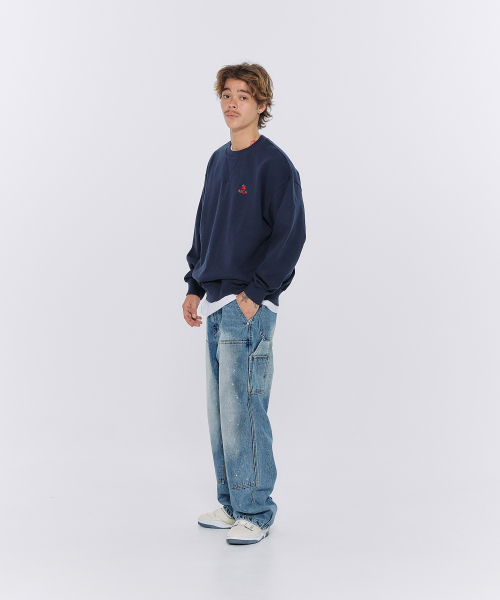 AECA(エイカ)の「EVERYDAY AECA CLOVER SWEAT SHIRTS-BLACK(スウェット・レディース・その他・MEDIUM/LARGE/W/X-LARGE)」の3枚目の写真
