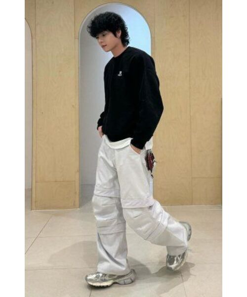 AECA(エイカ)の「EVERYDAY AECA CLOVER SWEAT SHIRTS-BLACK(スウェット・レディース・その他・MEDIUM/LARGE/W/X-LARGE)」の8枚目の写真