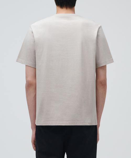 MUSINSA STANDARD（ムシンサスタンダード）の「ベーシッククルーネックTシャツ[マッシュルーム]（Tシャツ/カットソー・メンズ・その他・MEDIUM/LARGE/X-LARGE/XX-LARGE）」の2枚目の写真