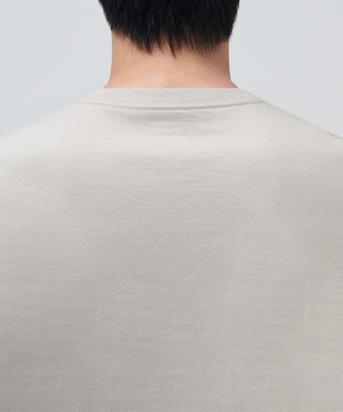 MUSINSA STANDARD（ムシンサスタンダード）の「ベーシッククルーネックTシャツ[マッシュルーム]（Tシャツ/カットソー・メンズ・その他・MEDIUM/LARGE/X-LARGE/XX-LARGE）」の3枚目の写真