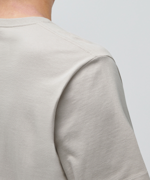 MUSINSA STANDARD（ムシンサスタンダード）の「ベーシッククルーネックTシャツ[マッシュルーム]（Tシャツ/カットソー・メンズ・その他・MEDIUM/LARGE/X-LARGE/XX-LARGE）」の4枚目の写真