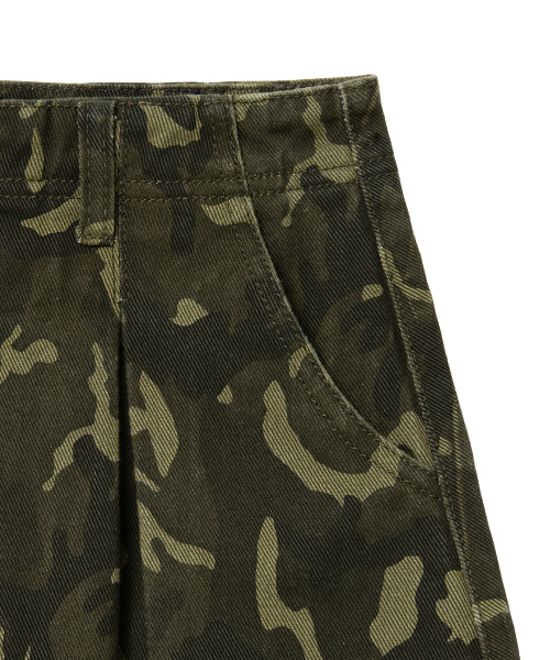 Midnight Move（ミッドナイトムーブ）の「camo mini skirt (khaki)（スカート・レディース・その他・SMALL/MEDIUM）」の2枚目の写真