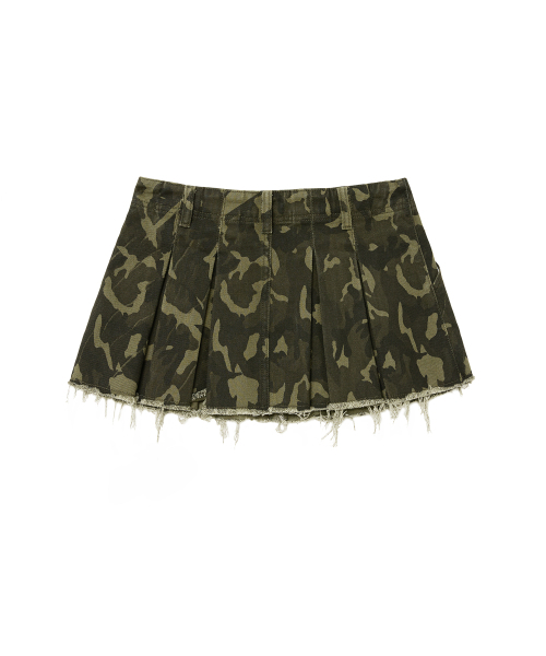Midnight Move（ミッドナイトムーブ）の「camo mini skirt (khaki)（スカート・レディース・その他・SMALL/MEDIUM）」の3枚目の写真