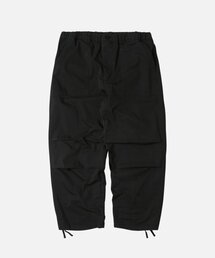 BANDING WIDE FATIGUE PANTS _ BLACK