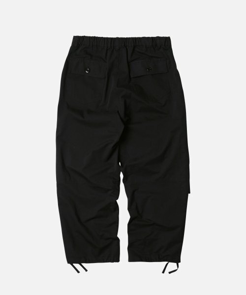 FRIZMWORKS(フリズムワークス)の「BANDING WIDE FATIGUE PANTS _ BLACK(その他パンツ・メンズ・その他・MEDIUM/LARGE/X-LARGE)」の3枚目の写真