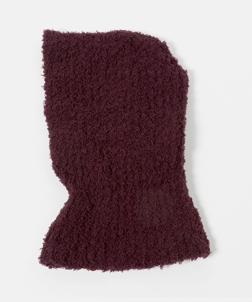 KIJIMA TAKAYUKI＞ニット フード/ネックウォーマー（ニットキャップ