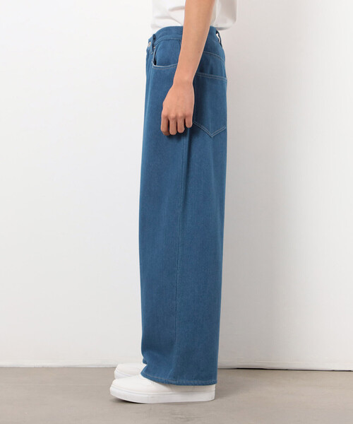 COMME CA ISM（コムサイズム）の「バギーシルエット デニムパンツ（デニムパンツ・メンズ・ブルー/ブラック・LARGE/MEDIUM）」の11枚目の写真