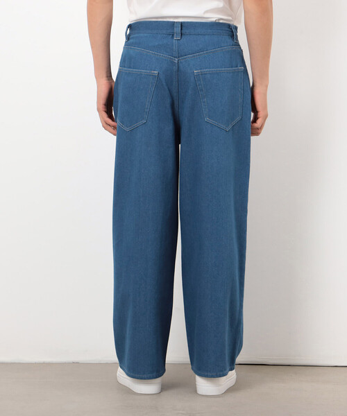 COMME CA ISM（コムサイズム）の「バギーシルエット デニムパンツ（デニムパンツ・メンズ・ブルー/ブラック・LARGE/MEDIUM）」の12枚目の写真