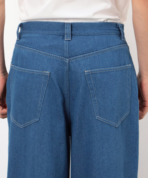 COMME CA ISM（コムサイズム）の「バギーシルエット デニムパンツ（デニムパンツ・メンズ・ブルー/ブラック・LARGE/MEDIUM）」の14枚目の写真