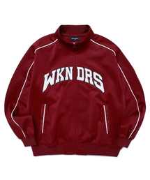 WKNDRS（ウィーキャンドース）の「COURT TRACK JK (BURGUNDY)（ナイロンジャケット）」