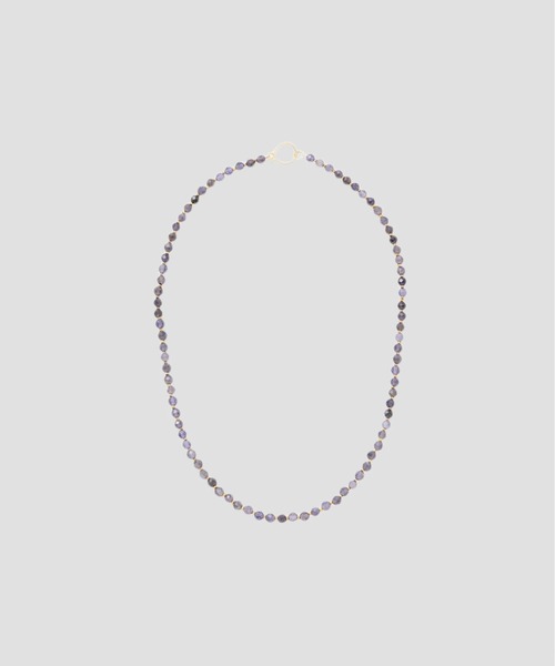MARGARET HOWELL(マーガレットハウエル)の「IOLITE BEADS(ネックレス・レディース・ネイビー系1・FREE)」の1枚目の写真