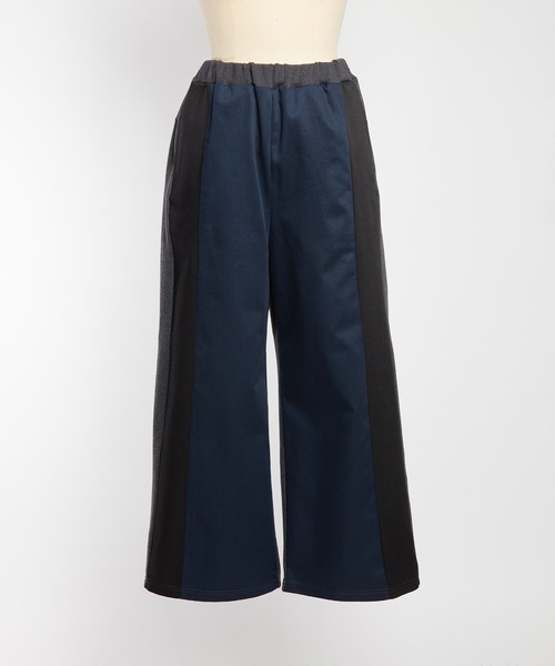 gomme（ゴム）の「フロントラインパンツ（スウェットパンツ・レディース・ブラック/チャコールグレー・MEDIUM）」の14枚目の写真