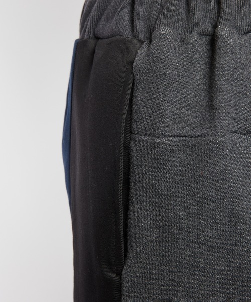 gomme（ゴム）の「フロントラインパンツ（スウェットパンツ・レディース・ブラック/チャコールグレー・MEDIUM）」の19枚目の写真