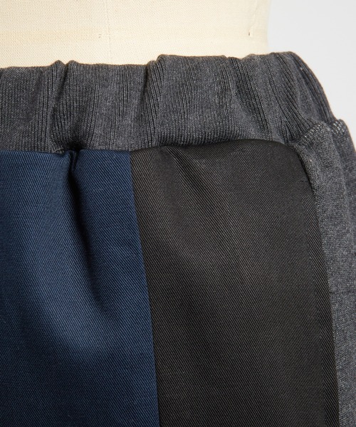 gomme（ゴム）の「フロントラインパンツ（スウェットパンツ・レディース・ブラック/チャコールグレー・MEDIUM）」の20枚目の写真