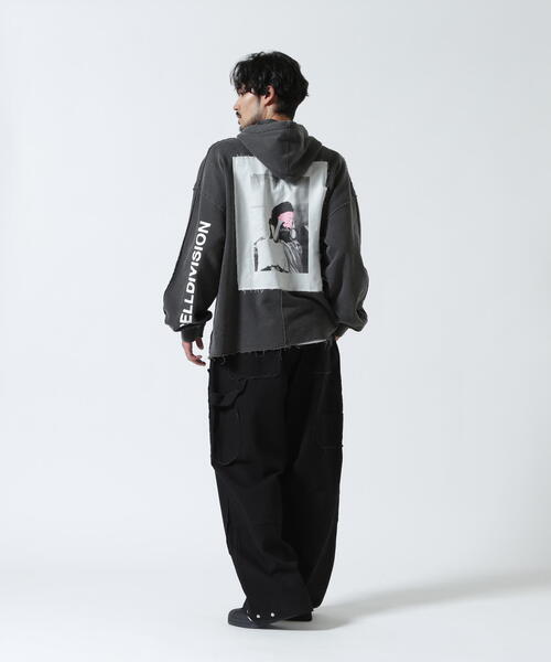 ROYAL FLASH（ロイヤルフラッシュ）の「Cell Division/セルディビジョン/ZIP HOODIE（パーカー・メンズ・ブラック/ベージュ・L/M）」の19枚目の写真