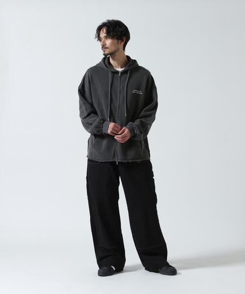 ROYAL FLASH（ロイヤルフラッシュ）の「Cell Division/セルディビジョン/ZIP HOODIE（パーカー・メンズ・ブラック/ベージュ・L/M）」の20枚目の写真