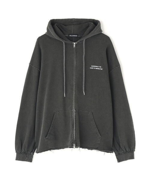 ROYAL FLASH（ロイヤルフラッシュ）の「Cell Division/セルディビジョン/ZIP HOODIE（パーカー・メンズ・ブラック/ベージュ・L/M）」の21枚目の写真