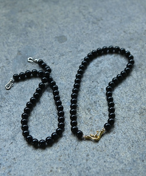 ブラックストーンネックレス（ネックレス）｜funda mine（ファンダ 