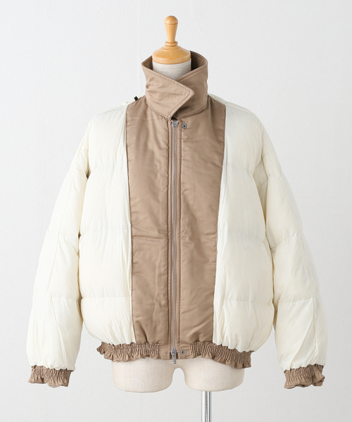 セール】miffew/ミフュー WIDESQUARE ZIP DOWNJK ダウンジャケット 12