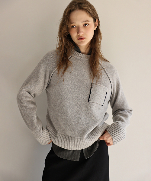 ノルウェーブランド 上質ウールチェックコート