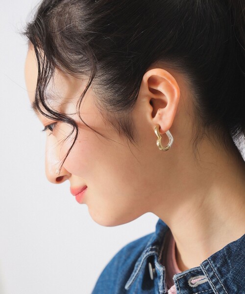 BEAMS BOY(ビームスボーイ)の「ミックス ハート イヤカフ(イヤーカフ・レディース・その他・ONE SIZE)」の1枚目の写真