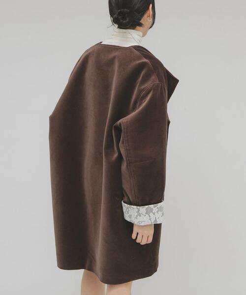 ベロアBIGジャケット（その他アウター）｜KBF（ケイビーエフ）の