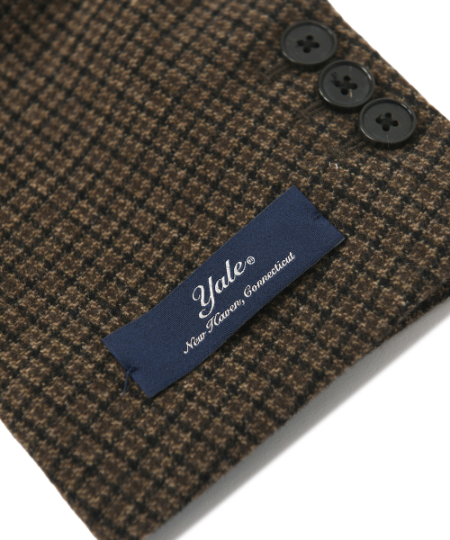 YALE(イェール)の「ヘリテージウールブレザー_ハウンドトゥースブラウン(テーラードジャケット・レディース・その他・MEDIUM/LARGE)」の7枚目の写真