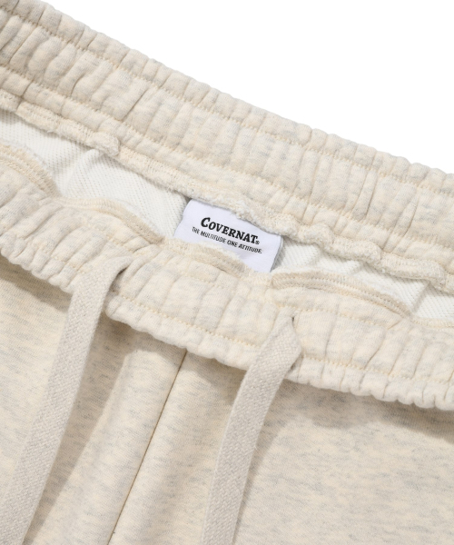 COVERNAT（カバーナット）の「ワンタックセミワイドフィットスウェットパンツオートミール（スウェットパンツ・レディース・その他・X-SMALL/SMALL/MEDIUM/LARGE/X-LARGE/XX-LARGE）」の4枚目の写真