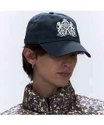 ERER（エルエル）の「ERER アイコニック 刺繍 キャップ ネイビー（キャップ）」
