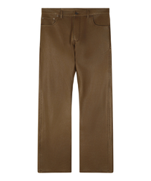 SUNDAY VINTAGE LEATHER PANT BROWN