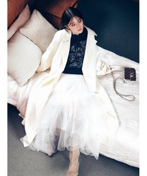 FRAY I.D | タイロッケンリバーロングコート(トレンチコート)