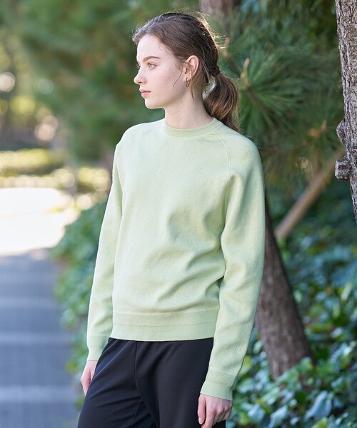 ウォッシャブルコットンカシミヤニット（ニット/セーター