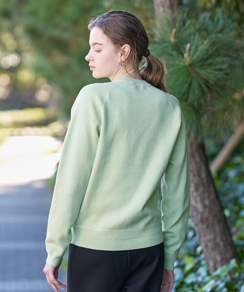 ウォッシャブルコットンカシミヤニット（ニット/セーター